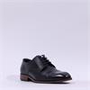 Tommy Bowe Witbank Toe Cap Derby Shoe - Dark Navy Leather